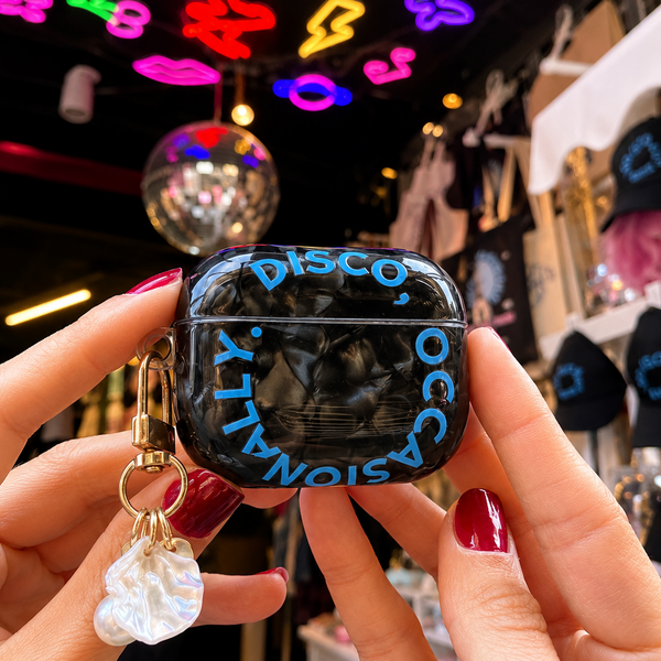 Disco Occasionally Airpod Case Black