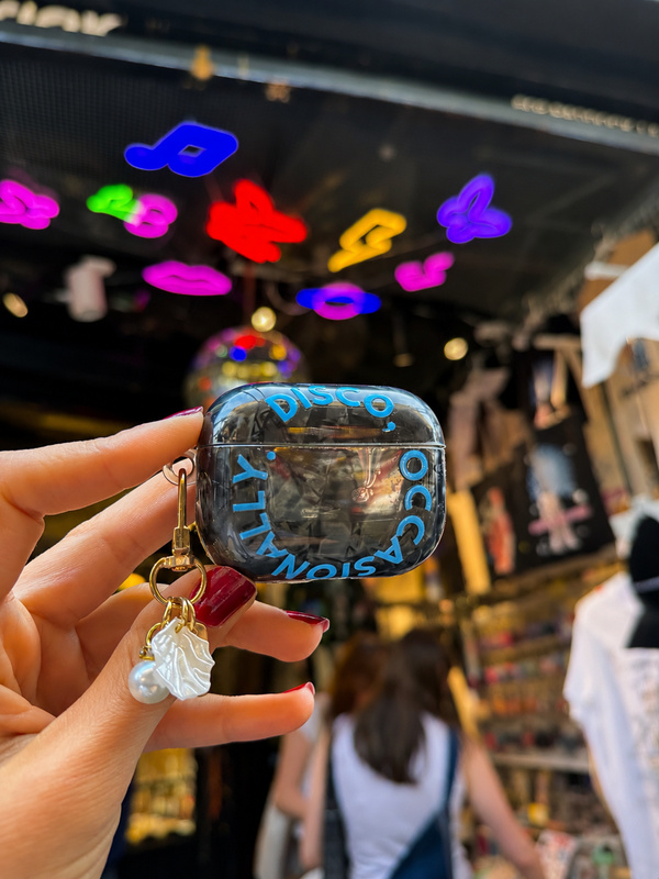 Disco Occasionally Airpod Case Black