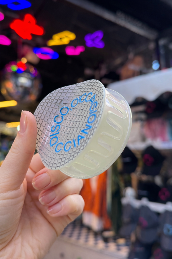 Disco Hair Claw Clip – “Kiss All The Time, Disco Occasionally”