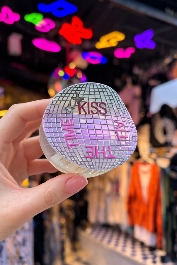 Disco Hair Claw Clip – “Kiss All The Time, Disco Occasionally”