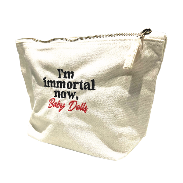 Baby dolls Embroidered Canvas Pouch