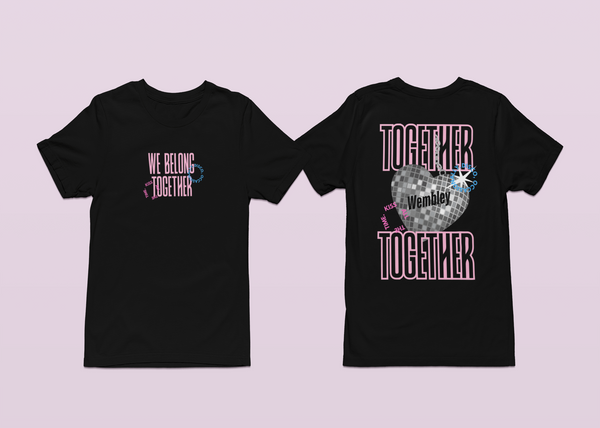 WEMBLEY HEART black tee