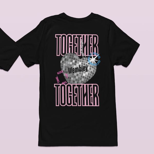 WEMBLEY HEART black tee