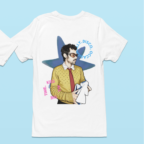HARRY BLUE STAR White tee
