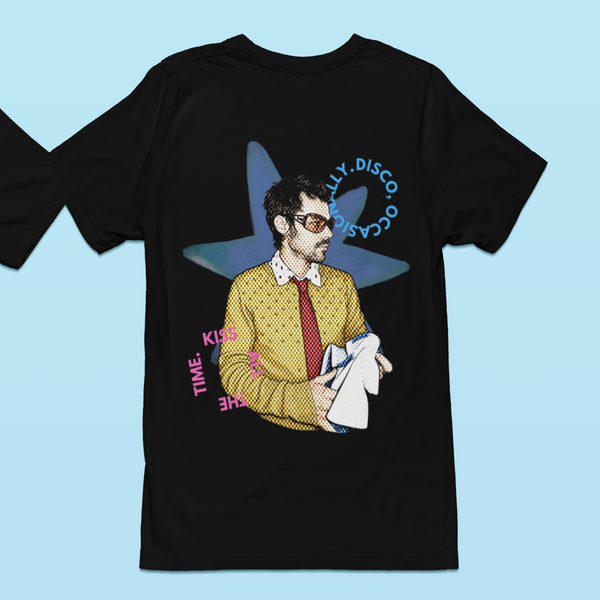 HARRY BLUE STAR black tee