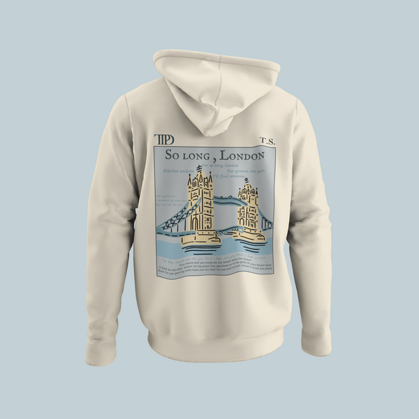 So Long, London Printed Hoodie