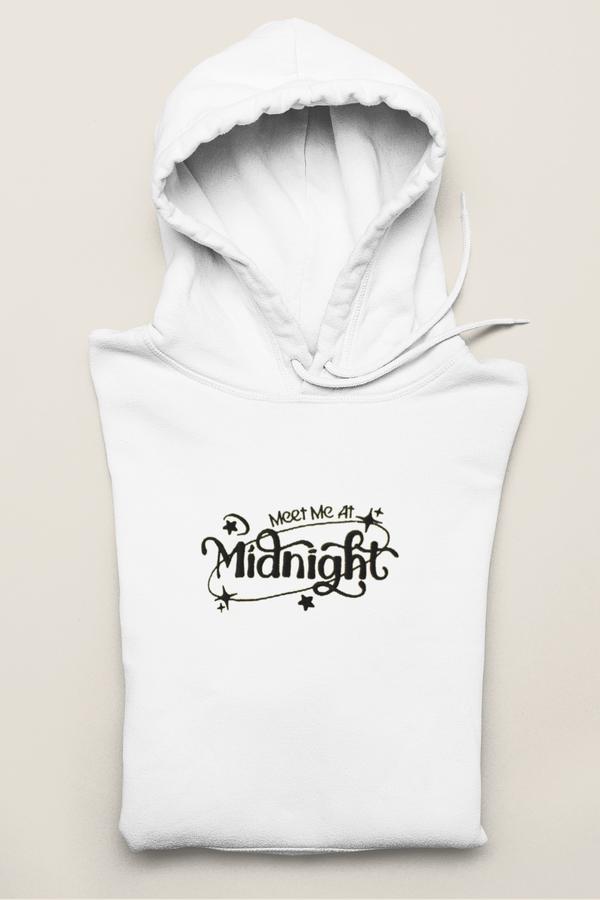 Midnight Embroidered Hoodie