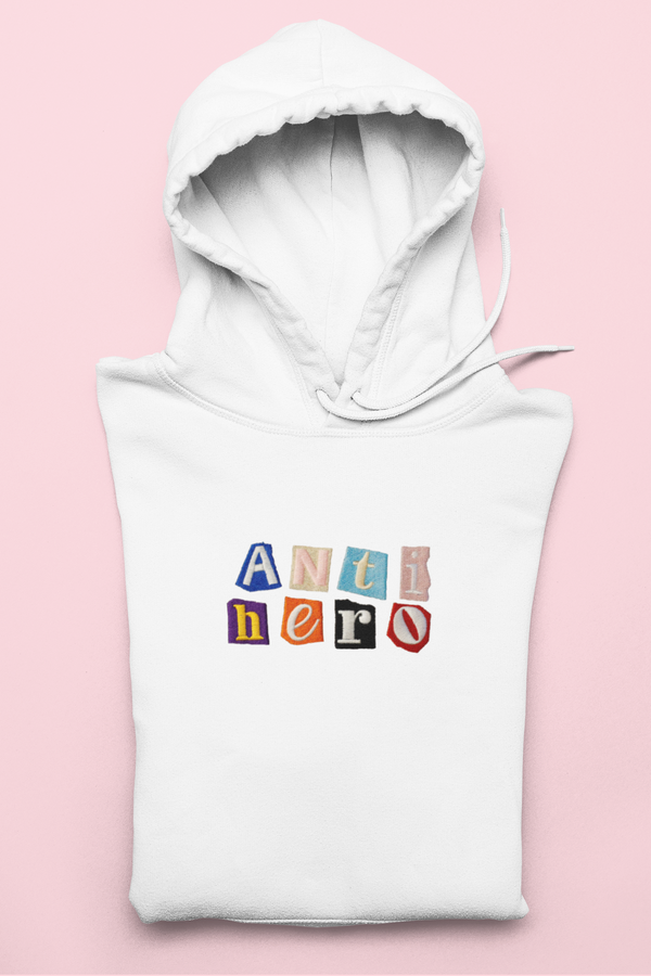 Anti hero Embroidered Hoodie