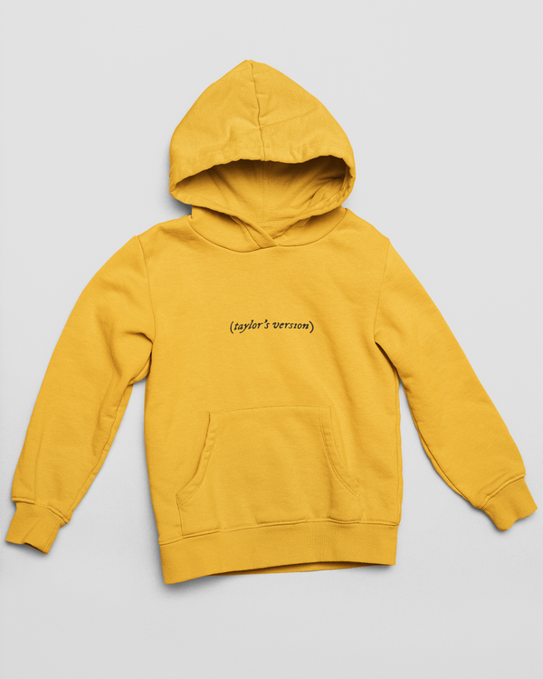 Taylors Version Embroidered Hoodie