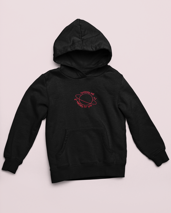 Spinning Out Embroidered Hoodie