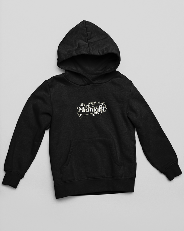 Midnight Embroidered Hoodie