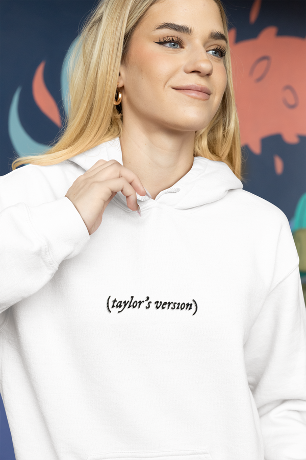 Taylors Version Embroidered Hoodie