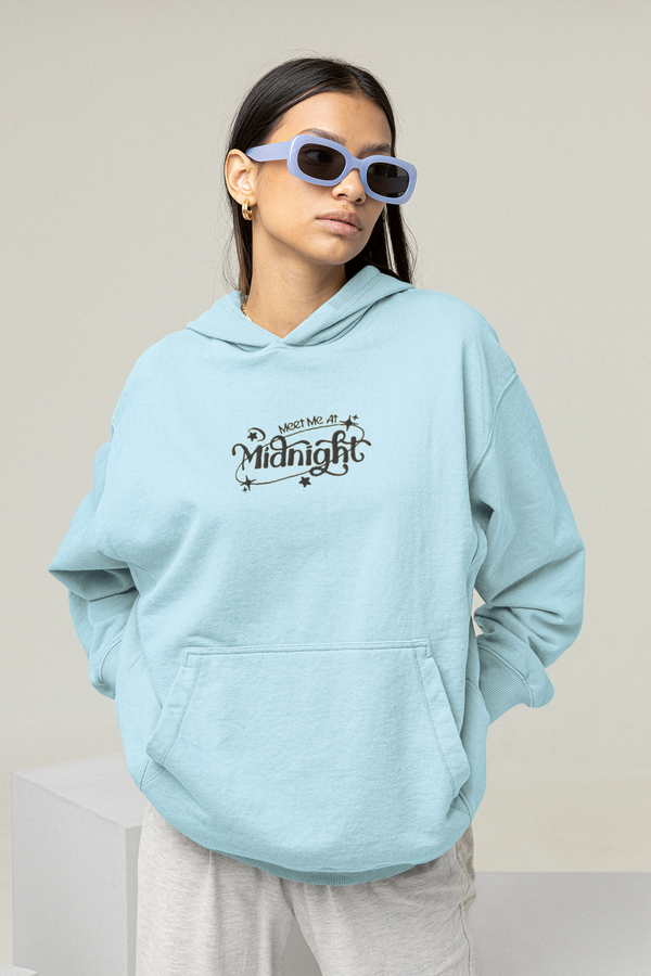 Midnight Embroidered Hoodie