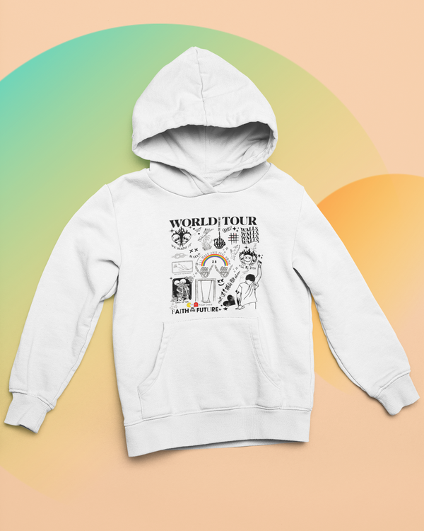 World Tour Print Hoodie