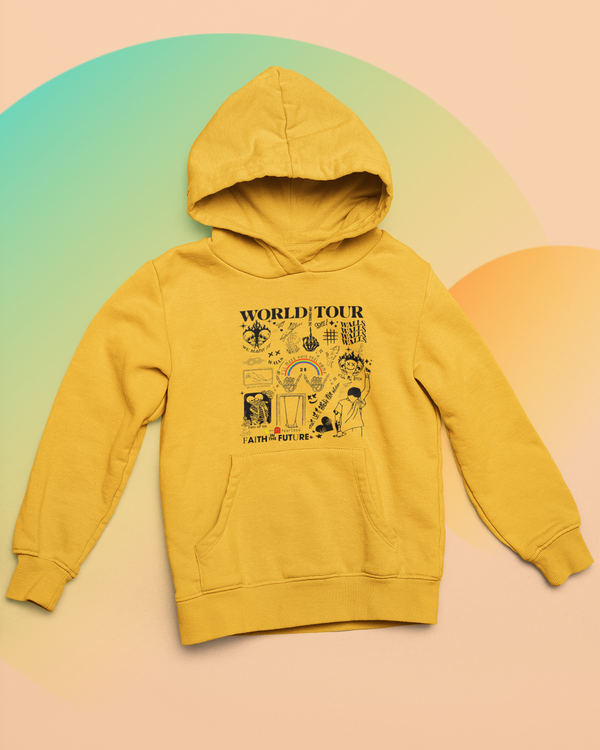 World Tour Print Hoodie