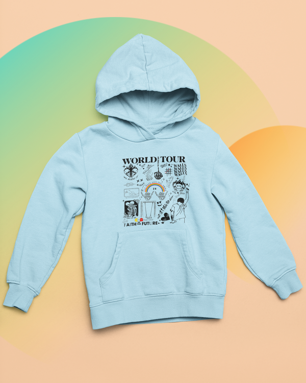 World Tour Print Hoodie