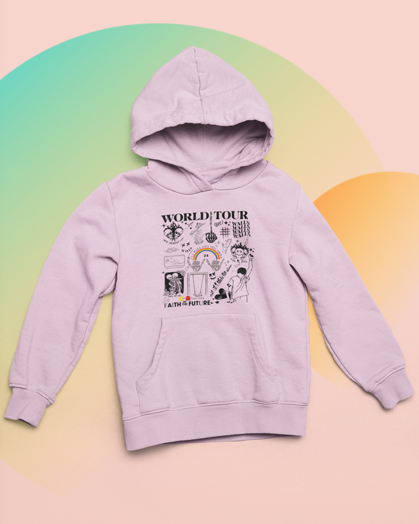 World Tour Print Hoodie